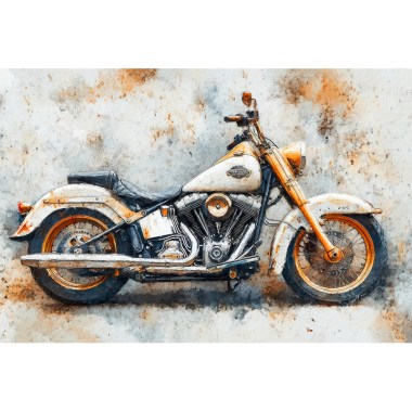 Schilderij Harley Davidson